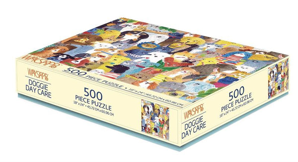 Doggie Daycare 500 Pce Jigsaw Puzzle