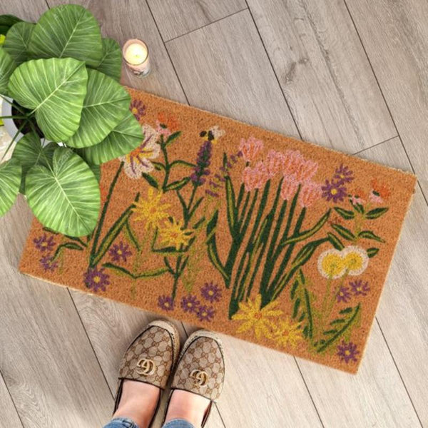 Bees & Blooms Doormat