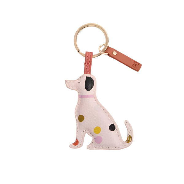 Puppy Keyring | Pink Dotty Lab