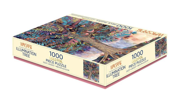 Illumination Tree Gold Foil 1000 Pce Jigsaw Puzzle