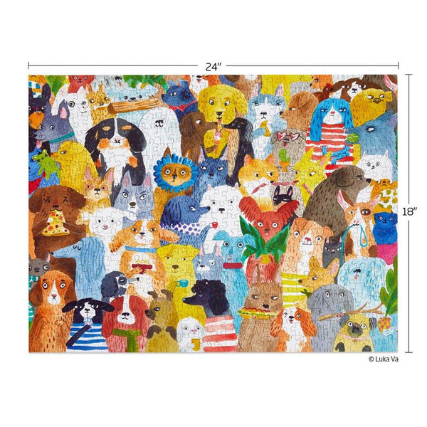 Doggie Daycare 500 Pce Jigsaw Puzzle