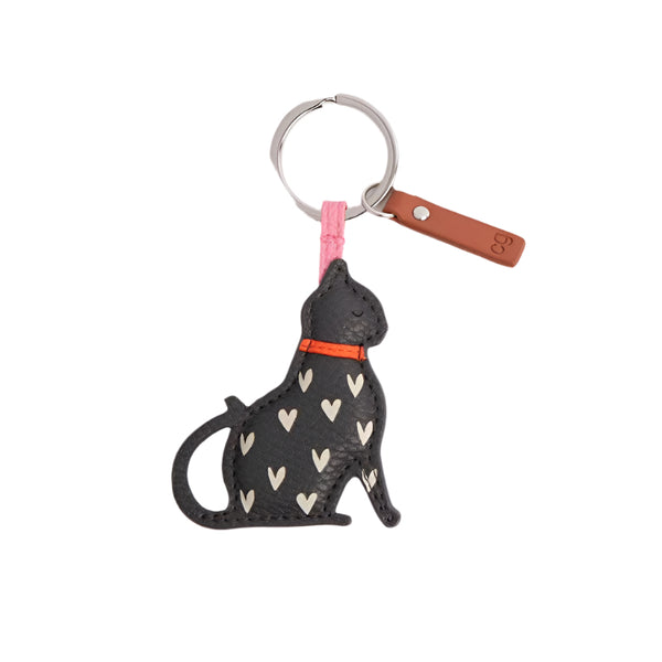 Black Cat Keyring