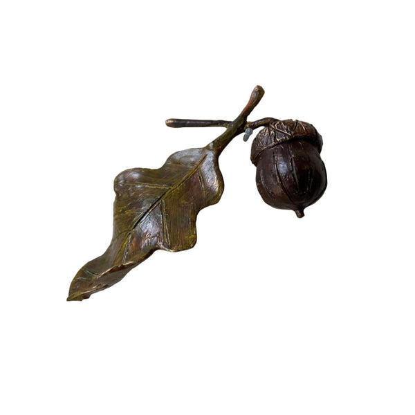 Bronze Acorn With Oak Leaf