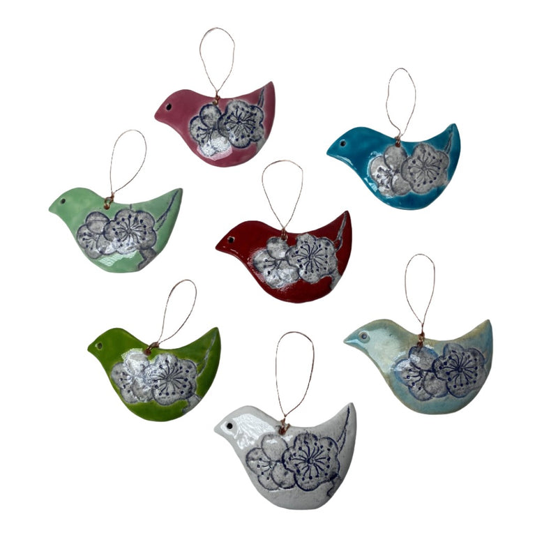 Small Ceramic Birds