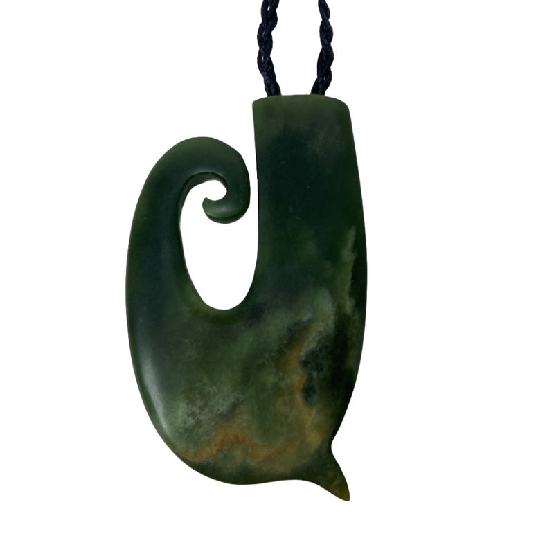 Pounamu Hei Matau Pendant