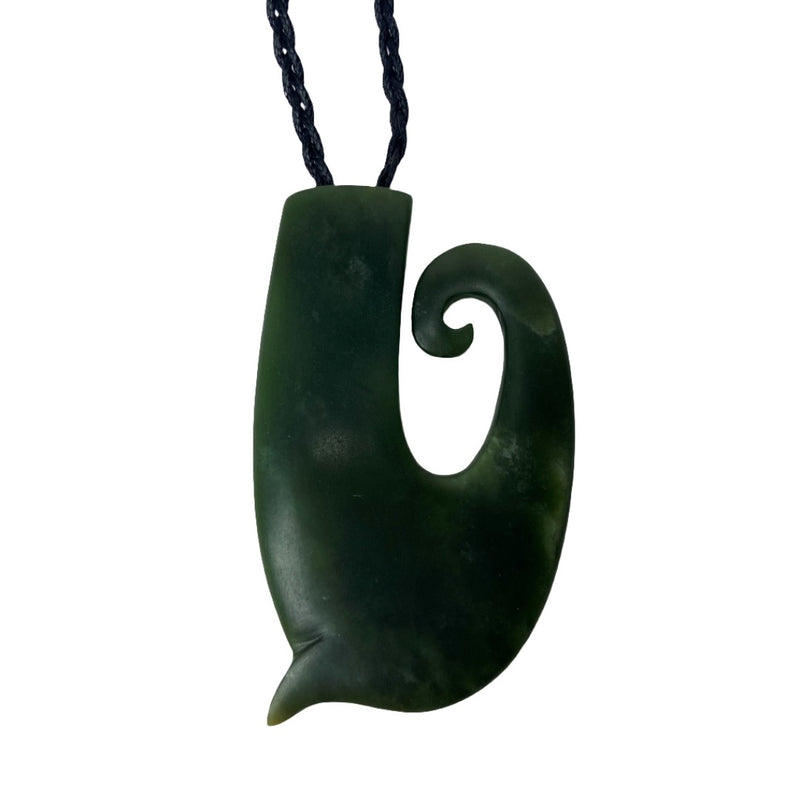 Pounamu Hei Matau Pendant