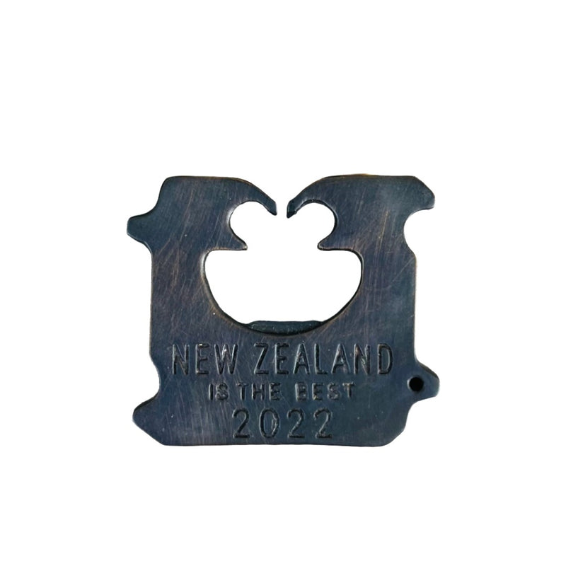 Bronze Bread Tag Bottle Opener