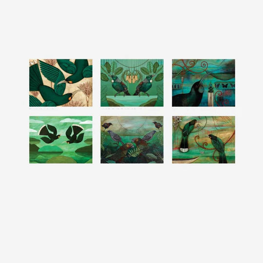 Placemats | Birds Of NZ Collection | Boxed Set Of 6