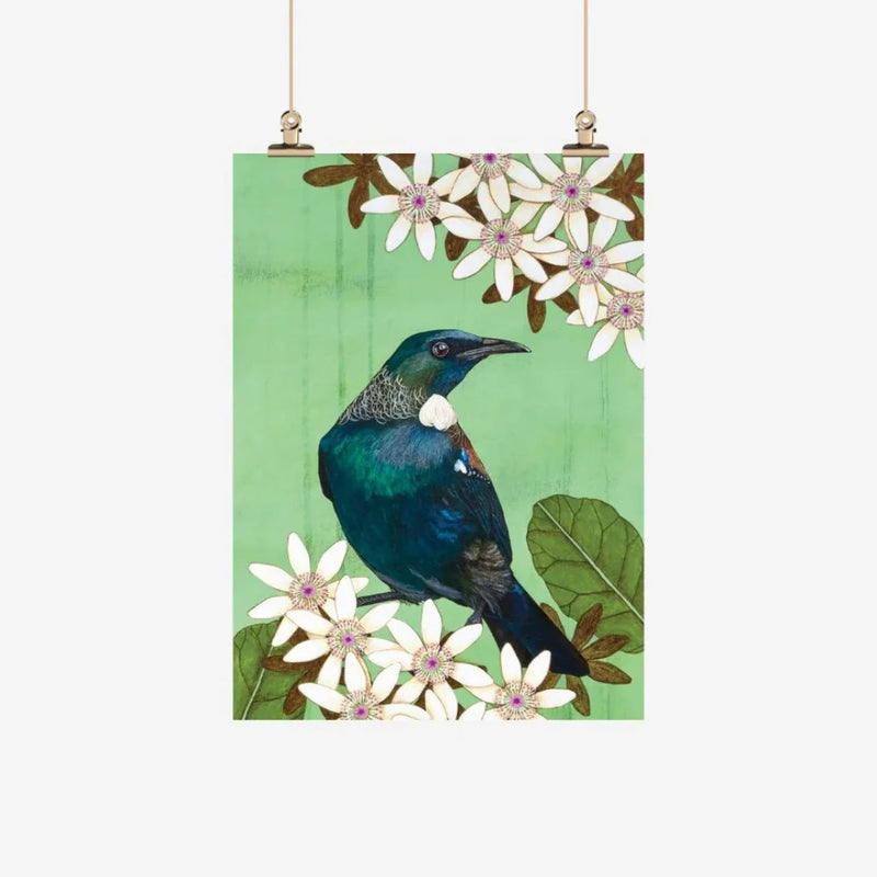 Tea Towel | Tui In The Sky Flowers