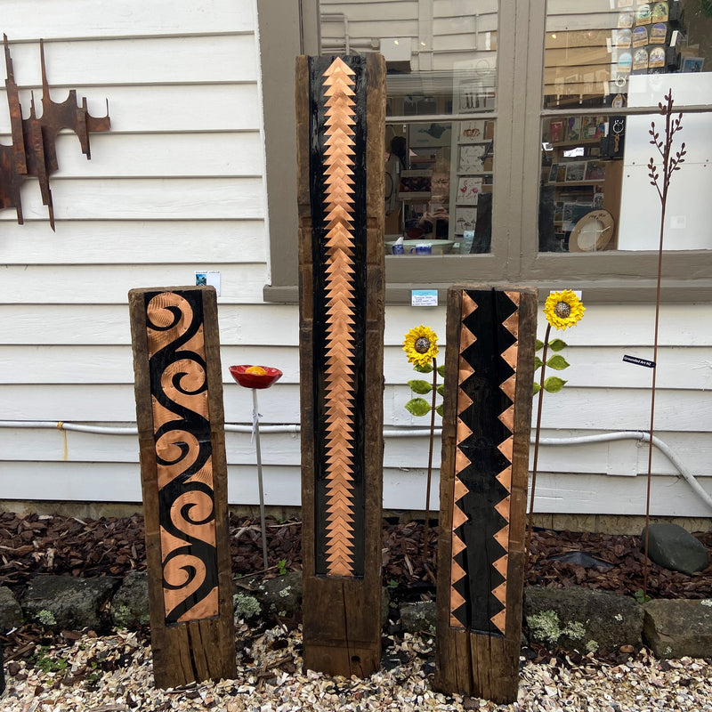 Summit | Copper Totem | Garden Sculpture