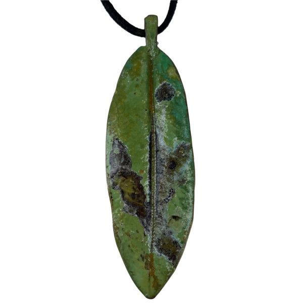 Pohutakawa Leaf Pendant