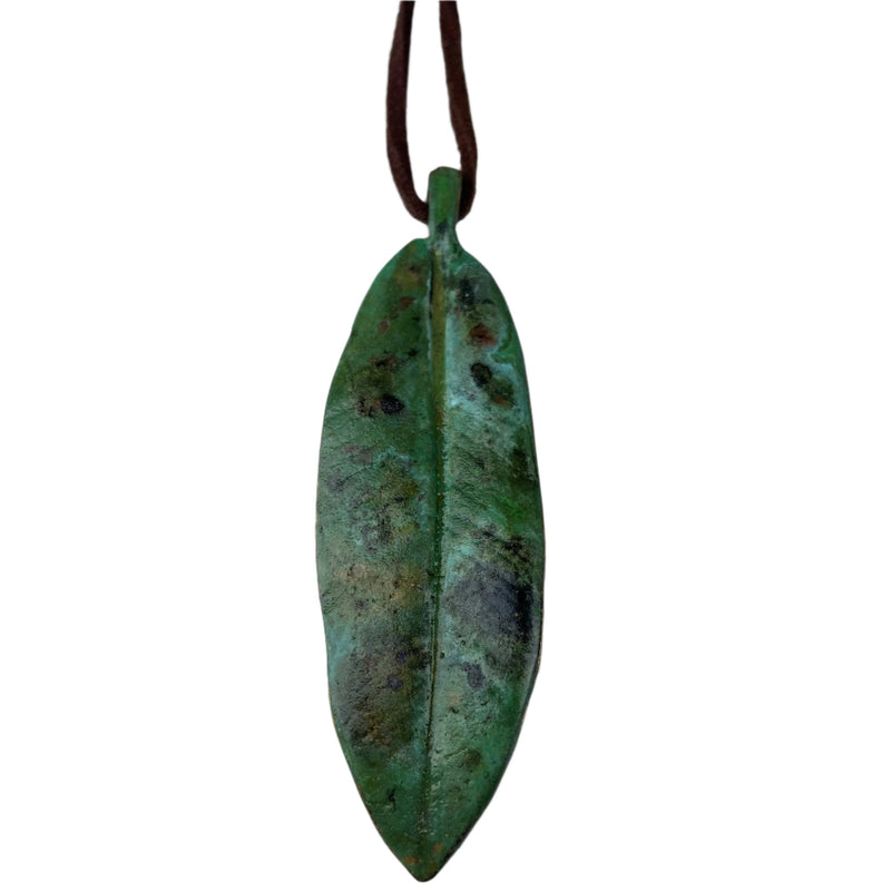 Pohutakawa Leaf Pendant